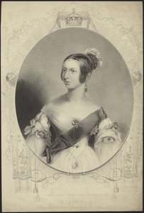 Retrato de la Reina Victoria